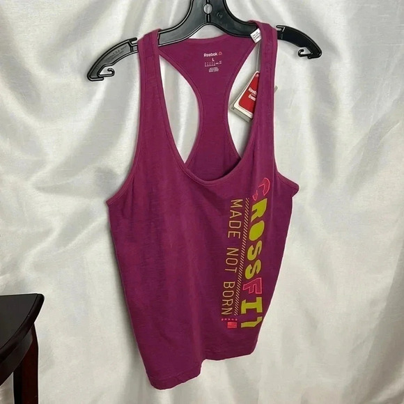 racerback tank top .Reebok CrossFit cotton 💯 ,
gym,activewear,NWT - Picture 3 of 11